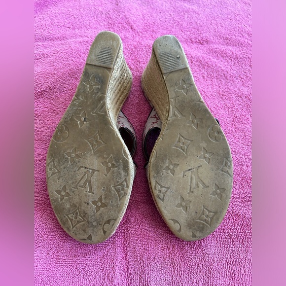 Louis Vuitton wedges- Size 7 - Picture 10 of 10